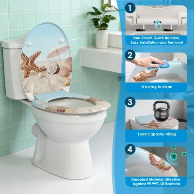 Abattant de toilette résine – image 2