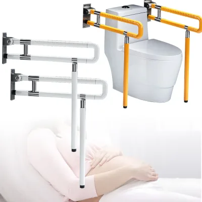 Barre d'appui pliante inox – image 2