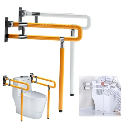 Barre d'appui pliante inox – image 3